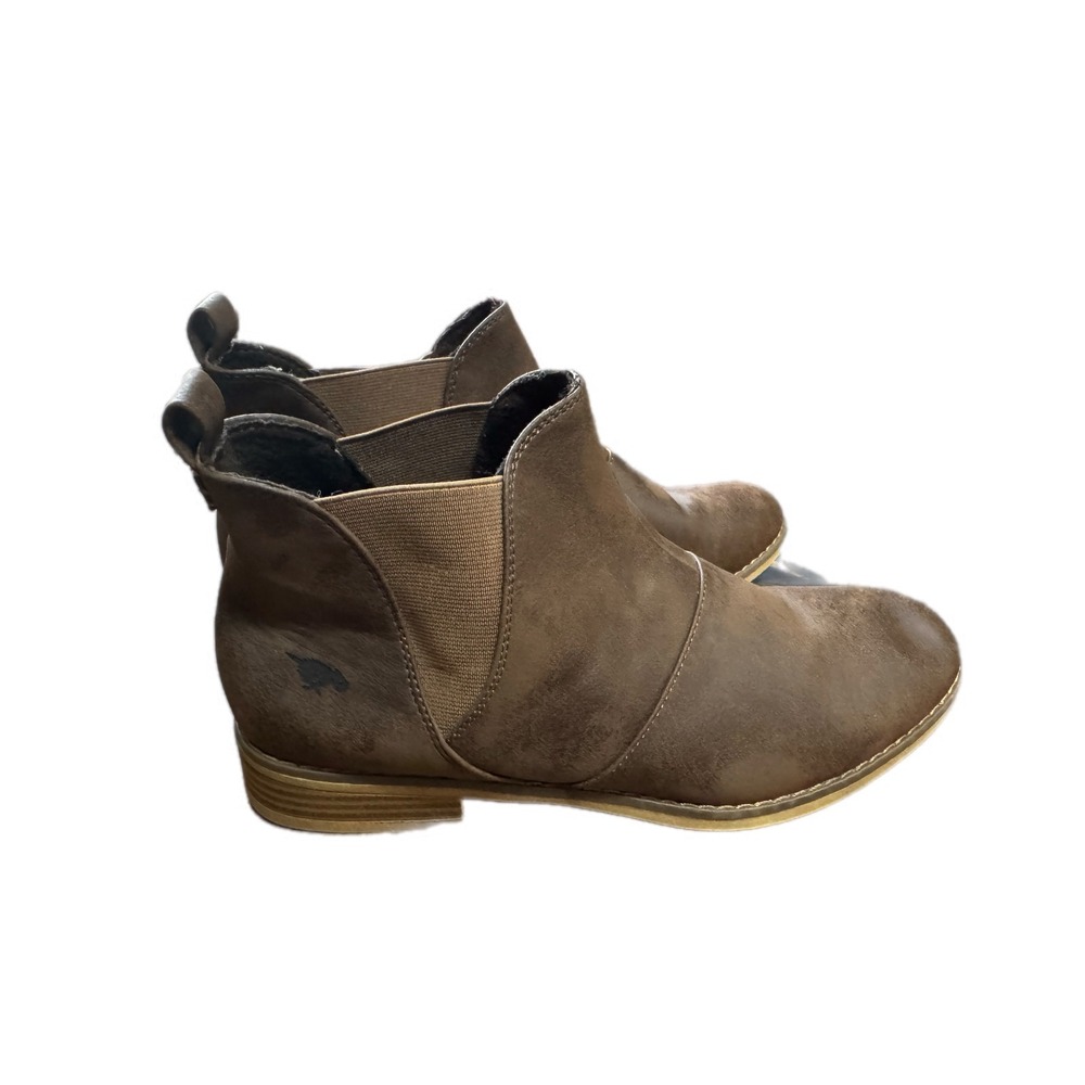Rocket Dog Chelsea Boots Mens 11 Brown Good Distressed Ankle Pull On C420/0521